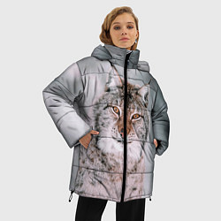 Куртка зимняя женская Рысь, цвет: 3D-черный — фото 2