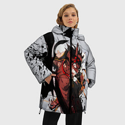 Куртка зимняя женская Hell Asta, цвет: 3D-красный — фото 2