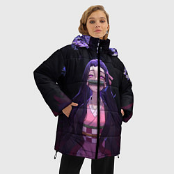 Куртка зимняя женская НЕДЗУКА, цвет: 3D-черный — фото 2