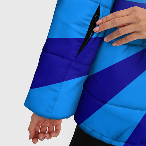 Женская зимняя куртка Глазированный сырок / 3D-Черный – фото 5