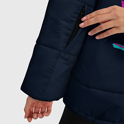 Куртка зимняя женская Skyline R32, цвет: 3D-черный — фото 2