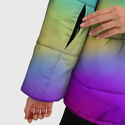 Куртка зимняя женская Among Us Unicorn Z, цвет: 3D-черный — фото 2
