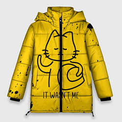 Куртка зимняя женская AMONG US - КОТИК, цвет: 3D-красный