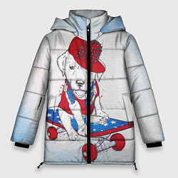 Куртка зимняя женская Догистайл, цвет: 3D-черный
