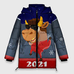 Женская зимняя куртка Бычара 2021