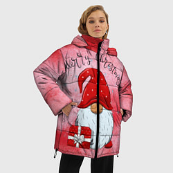 Куртка зимняя женская С Новым ГноМдом, цвет: 3D-черный — фото 2