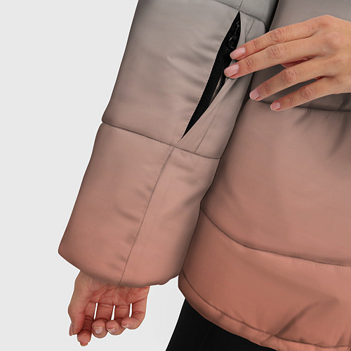 Женская зимняя куртка 2021 Год быка / 3D-Черный – фото 5