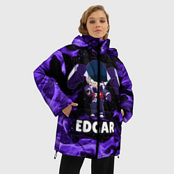 Куртка зимняя женская BRAWL STARS EDGAR, цвет: 3D-красный — фото 2