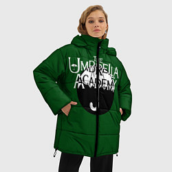Куртка зимняя женская Umbrella academy, цвет: 3D-черный — фото 2