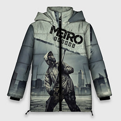 Куртка зимняя женская Metro Exodus, цвет: 3D-черный