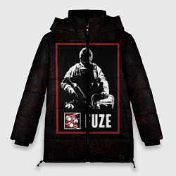 Куртка зимняя женская Fuze, цвет: 3D-черный
