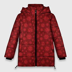 Куртка зимняя женская Covid-19, цвет: 3D-красный