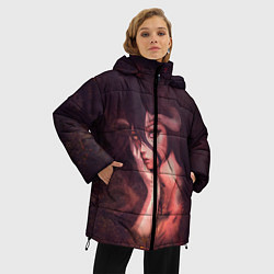 Куртка зимняя женская Альбедо, цвет: 3D-черный — фото 2