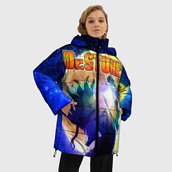 Куртка зимняя женская Доктор Стоун, цвет: 3D-черный — фото 2