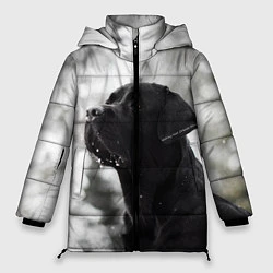 Куртка зимняя женская Лабрадор Марк, цвет: 3D-черный