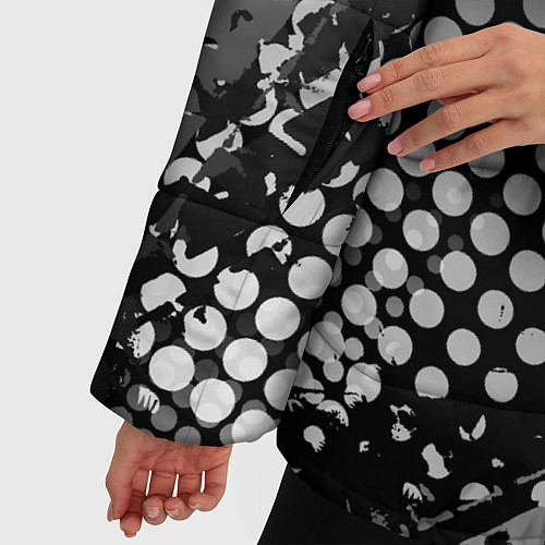 Женская зимняя куртка Infiniti / 3D-Черный – фото 5
