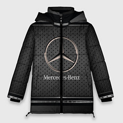 Куртка зимняя женская MERCEDES BENZ МЕРСЕДЕС БЕНЗ, цвет: 3D-черный