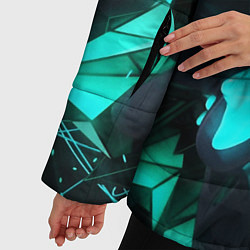 Куртка зимняя женская Detroit Become Human S, цвет: 3D-светло-серый — фото 2
