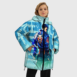 Куртка зимняя женская ВАЛОРАНТ, цвет: 3D-черный — фото 2