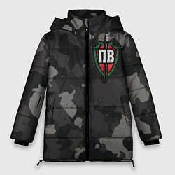 Куртка зимняя женская Пограничные войска, цвет: 3D-светло-серый