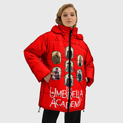 Куртка зимняя женская Академия амбрелла, цвет: 3D-черный — фото 2