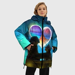Куртка зимняя женская Ваня Дмитриенко Венера-Юпитер, цвет: 3D-светло-серый — фото 2