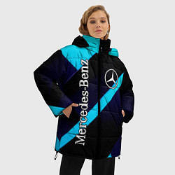 Куртка зимняя женская Mercedes Benz, цвет: 3D-красный — фото 2