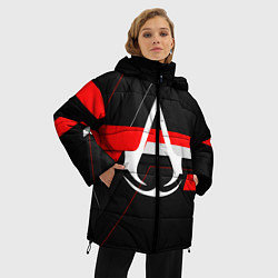 Куртка зимняя женская Assassin’s Creed, цвет: 3D-черный — фото 2
