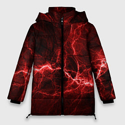 Куртка зимняя женская Разряд Молний, цвет: 3D-красный