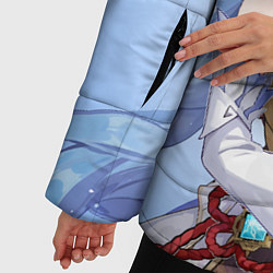 Куртка зимняя женская GENSHIN IMPACT, ГАНЬ ЮЙ, цвет: 3D-черный — фото 2