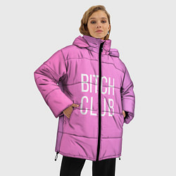 Куртка зимняя женская Bitch club, цвет: 3D-черный — фото 2