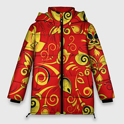 Куртка зимняя женская ХОХЛОМА, цвет: 3D-светло-серый