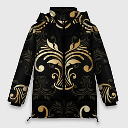 Куртка зимняя женская Черное золото, цвет: 3D-черный