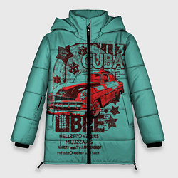 Куртка зимняя женская CUBA CAR, цвет: 3D-черный