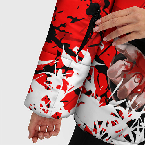 Женская зимняя куртка ТОКИЙСКИЙ ГУЛЬ / 3D-Черный – фото 5