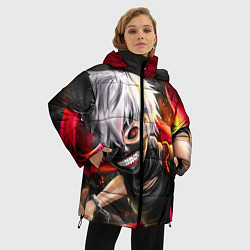 Куртка зимняя женская ТОКИЙСКИЙ ГУЛЬ, цвет: 3D-черный — фото 2