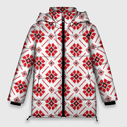 Куртка зимняя женская Славянская одежда, цвет: 3D-черный