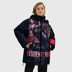 Куртка зимняя женская Обитель зла, цвет: 3D-черный — фото 2
