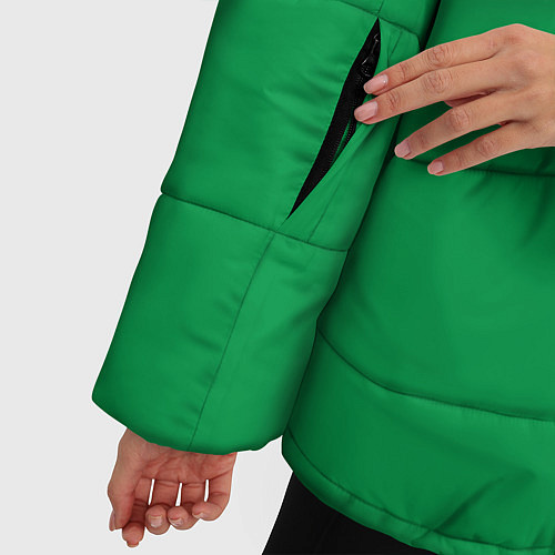 Женская зимняя куртка Адыгея / 3D-Черный – фото 5