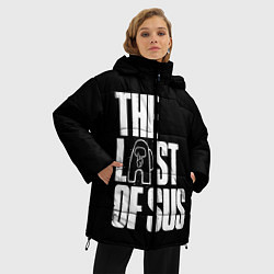 Куртка зимняя женская Among Us The Last Of Us, цвет: 3D-черный — фото 2