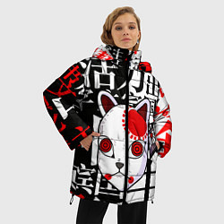 Куртка зимняя женская МАСКА ТАНДЖИРО КАМАДО, цвет: 3D-черный — фото 2