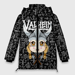 Куртка зимняя женская Valheim Girl, цвет: 3D-черный