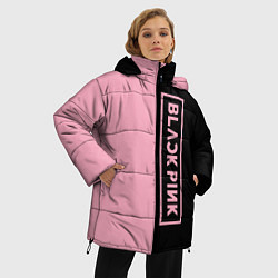 Куртка зимняя женская BLACKPINK, цвет: 3D-красный — фото 2