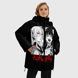 Куртка зимняя женская Безумный Азарт, цвет: 3D-черный — фото 2