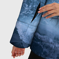 Куртка зимняя женская Океан, цвет: 3D-черный — фото 2