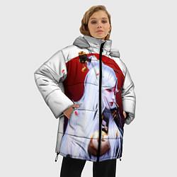 Куртка зимняя женская GENSHIN IMPACT НИН ГУАН, цвет: 3D-светло-серый — фото 2