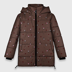 Женская зимняя куртка The Binding of Isaac small pattern
