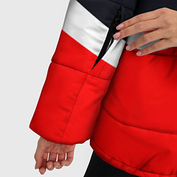 Куртка зимняя женская СССР ГАГАРИН, цвет: 3D-красный — фото 2