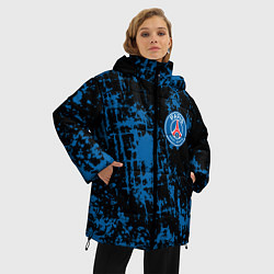 Куртка зимняя женская Пари Сен-Жермен Paris Saint-German, цвет: 3D-черный — фото 2