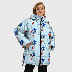 Куртка зимняя женская Sonics dance, цвет: 3D-светло-серый — фото 2